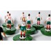 Subbuteo Andrew Table Soccer Bulgaria 1996 National Team on classic Hasbro bases